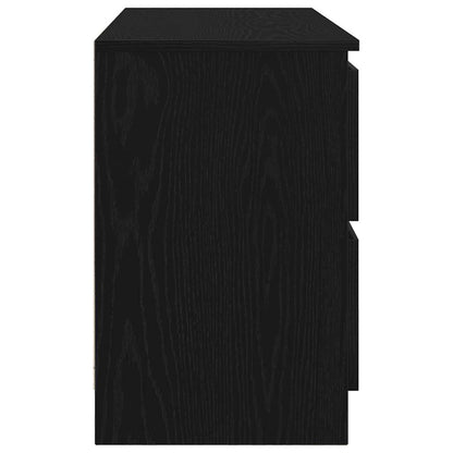 Mobile Porta TV Nero 100x35x54 cm in Legno Multistrato - homemem39