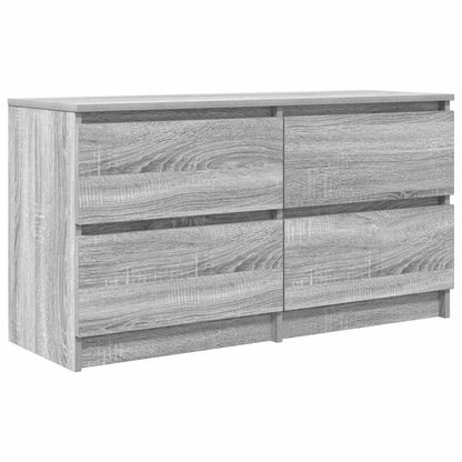 Mobile TV Grigio Sonoma 100x35x54 cm in Legno Multistrato - homemem39
