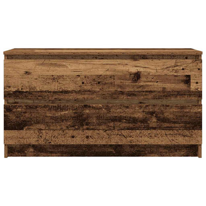 Mobile Porta TV Legno Antico 100x35x54 cm in Legno Multistrato - homemem39
