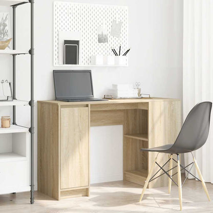Scrivania Rovere Sonoma 120x42x76 cm in Legno Multistrato - homemem39