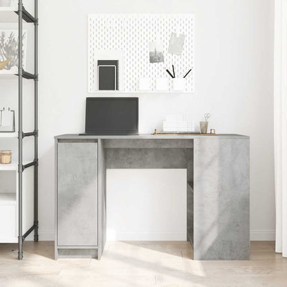 Scrivania Grigio Cemento 120x42x76 cm in Legno Multistrato - homemem39