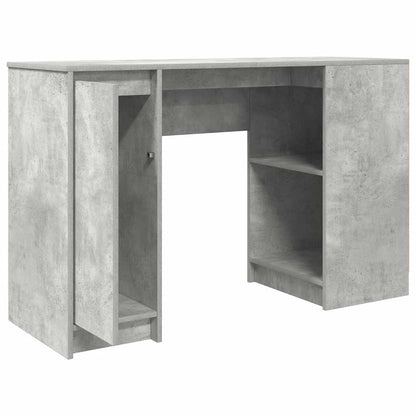 Scrivania Grigio Cemento 120x42x76 cm in Legno Multistrato | homemem39