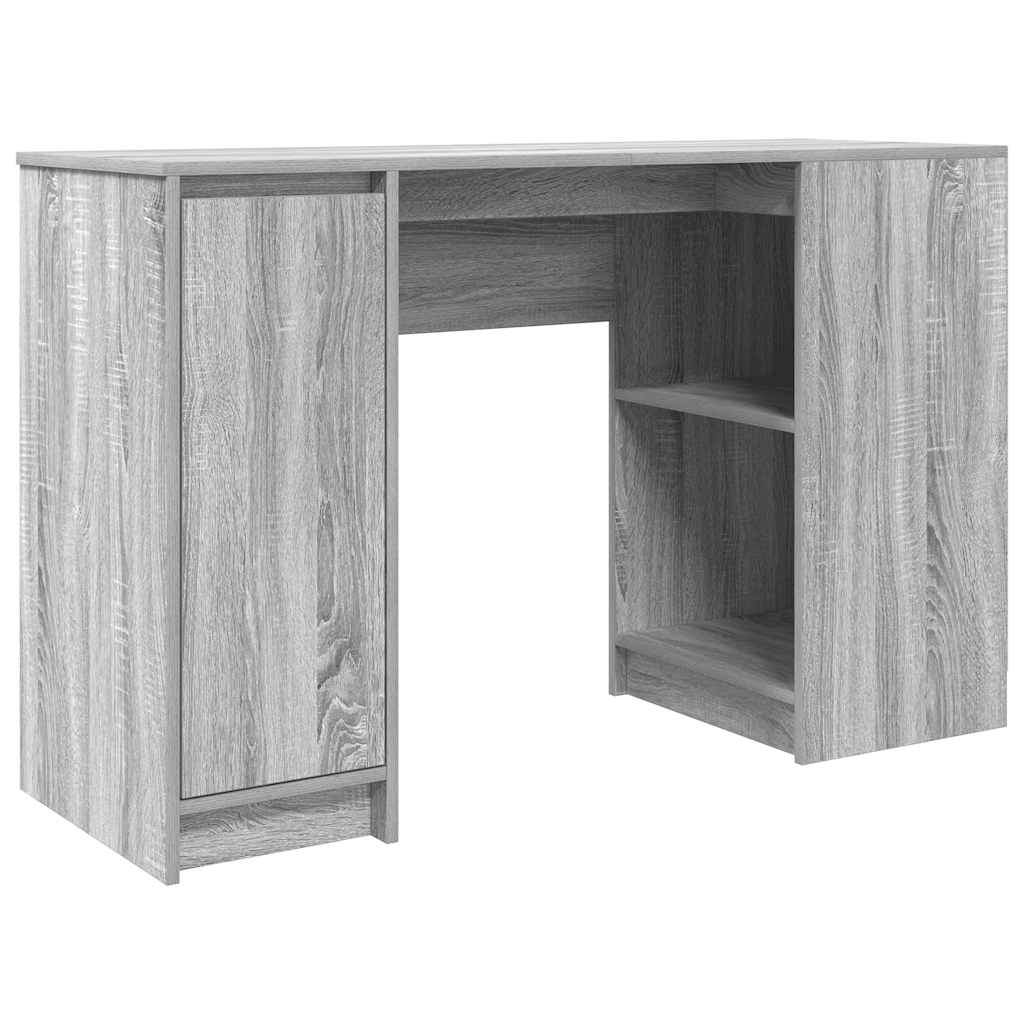 Scrivania Grigio Sonoma 120x42x76 cm in Legno Multistrato - homemem39
