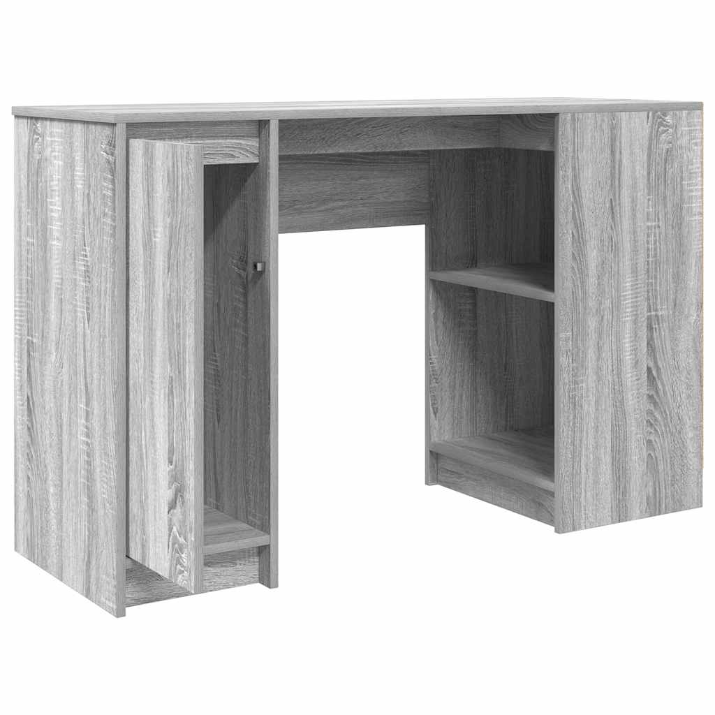 Scrivania Grigio Sonoma 120x42x76 cm in Legno Multistrato - homemem39