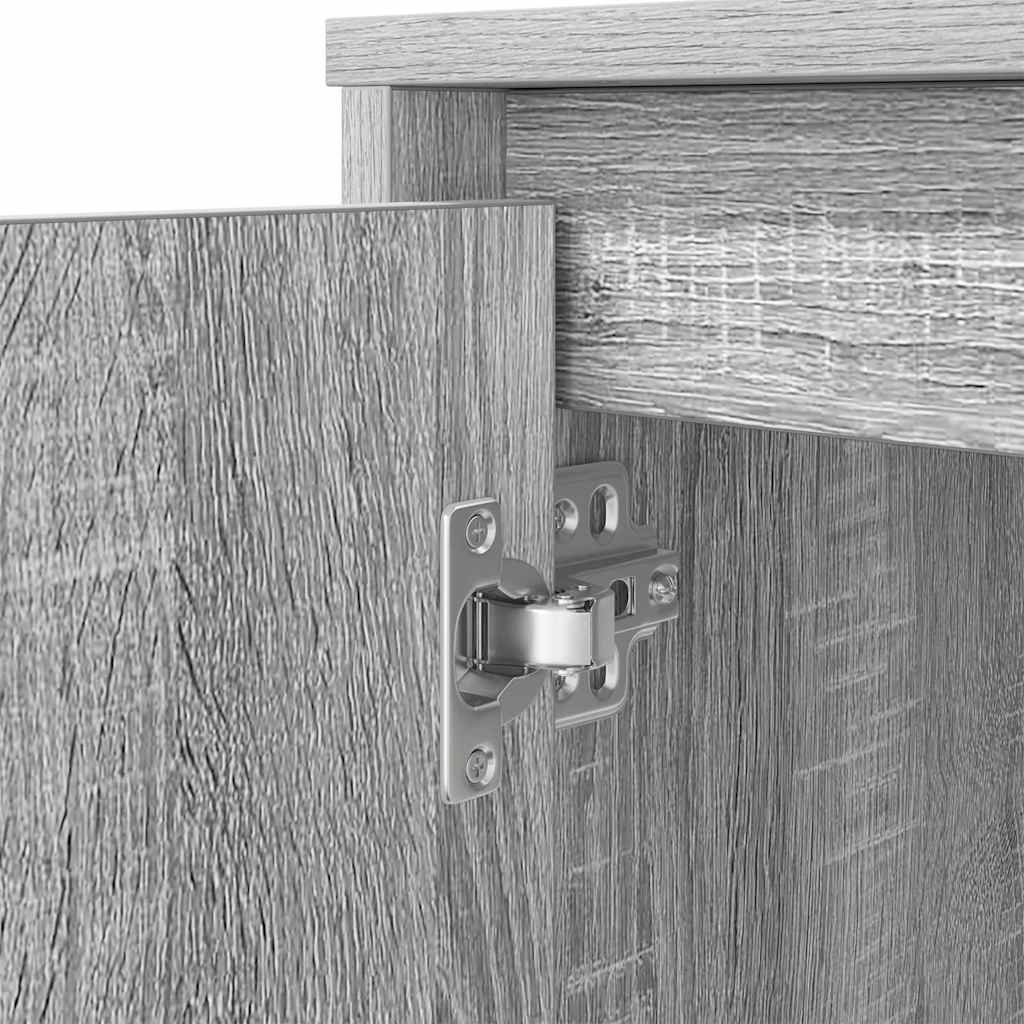 Scrivania Grigio Sonoma 120x42x76 cm in Legno Multistrato | homemem39