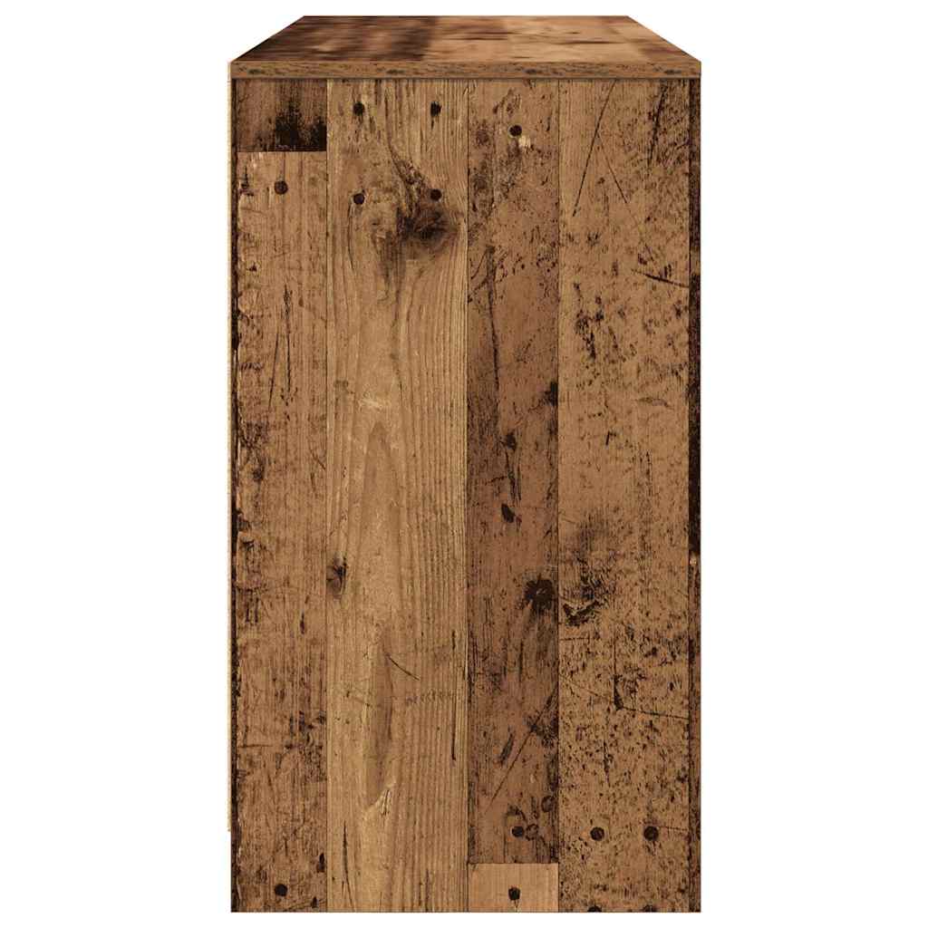 Scrivania Legno Antico 120x42x76 cm in Legno Multistrato | homemem39