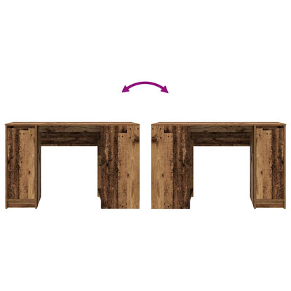 Scrivania Legno Antico 120x42x76 cm in Legno Multistrato | homemem39