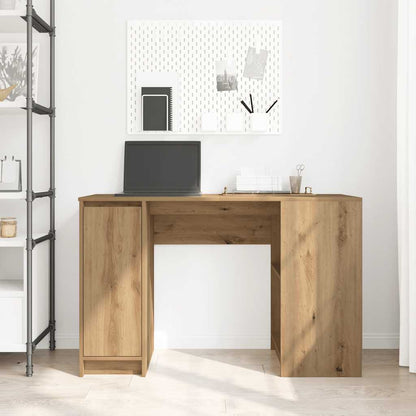 Scrivania Rovere Artigianale 120x42x76 cm in Legno Multistrato | homemem39