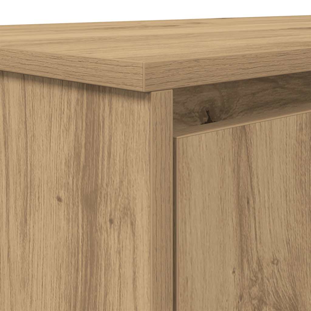 Scrivania Rovere Artigianale 120x42x76 cm in Legno Multistrato | homemem39