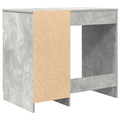 Scrivania Grigio Cemento 86x49x76 cm in Legno Multistrato | homemem39