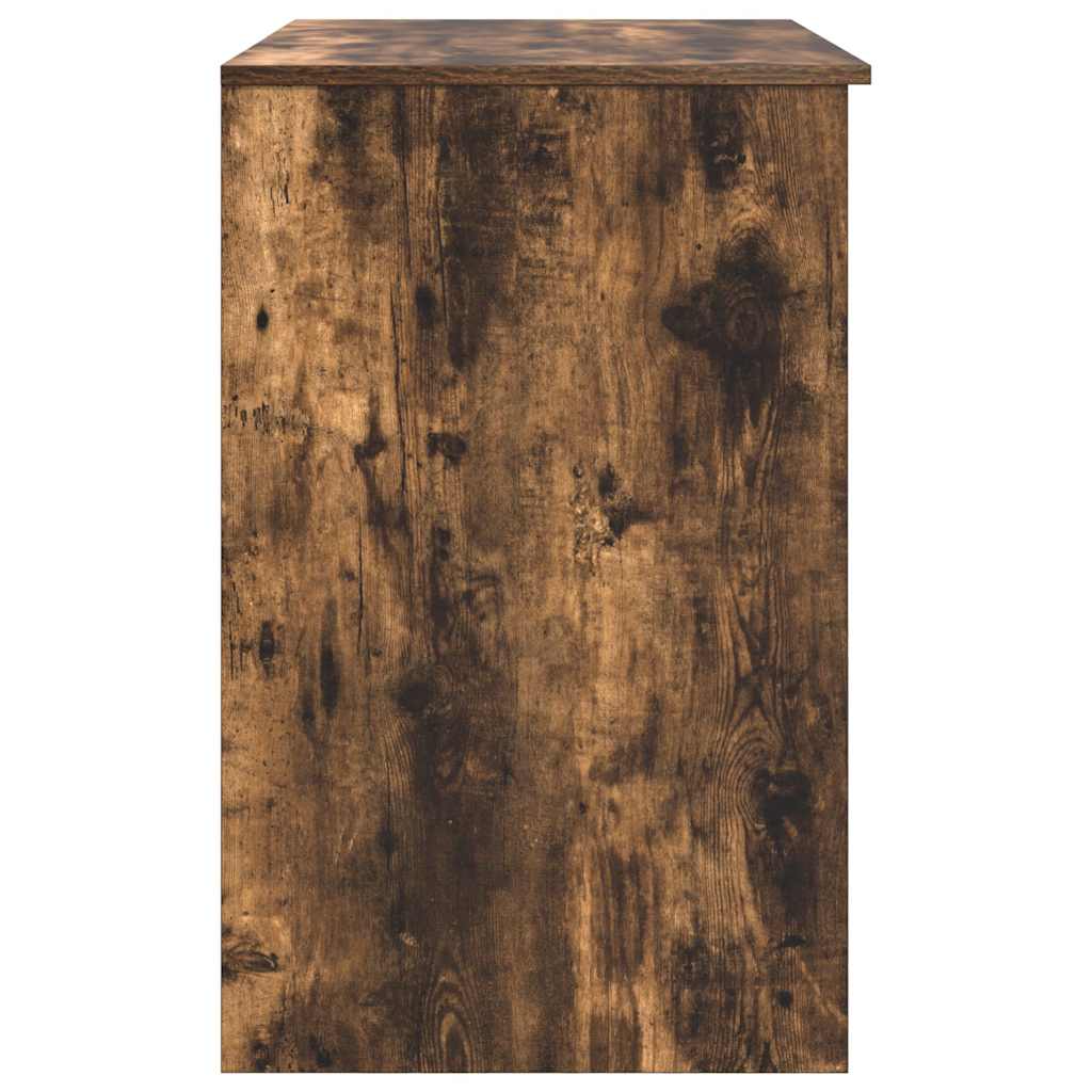 Scrivania Rovere Fumo 86x49x76 cm in Legno Multistrato | homemem39
