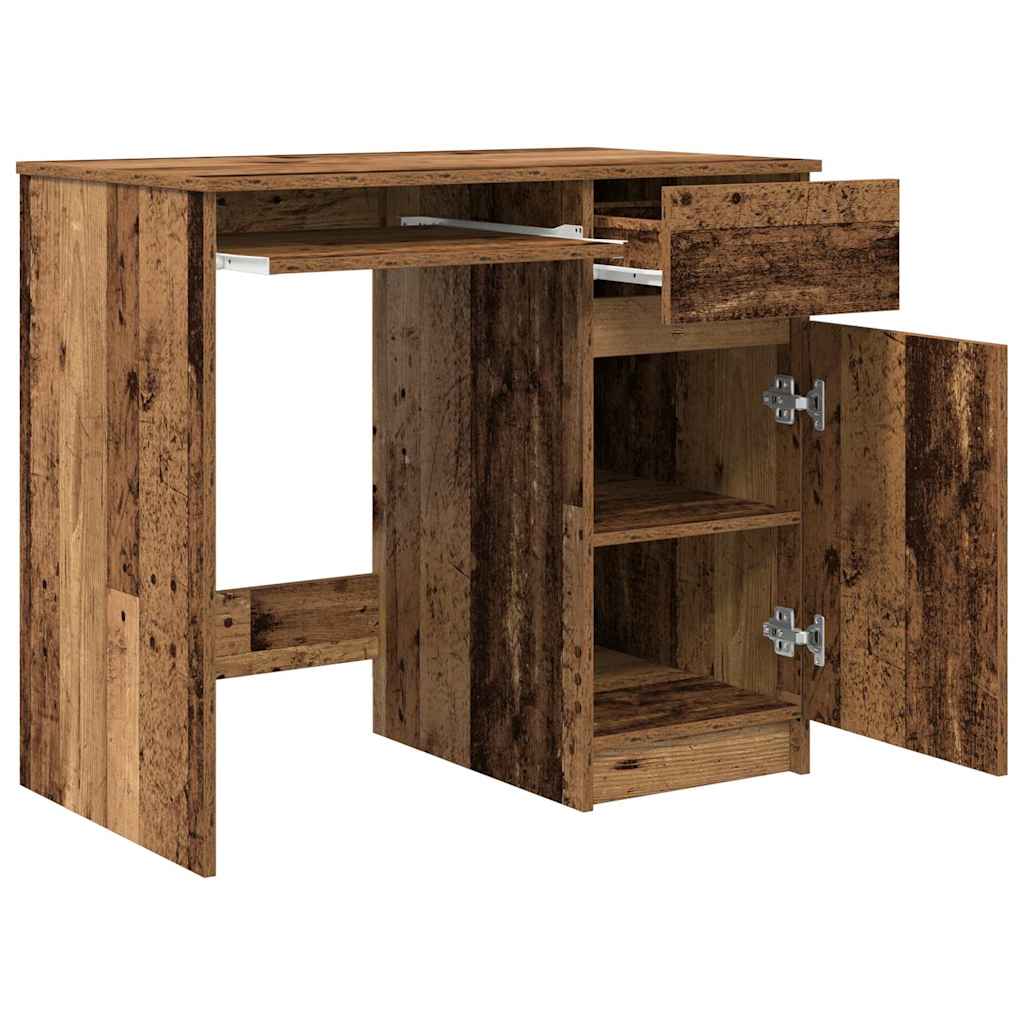 Scrivania Legno Antico 86x49x76 cm in Legno Multistrato | homemem39