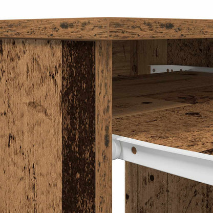 Scrivania Legno Antico 86x49x76 cm in Legno Multistrato - homemem39