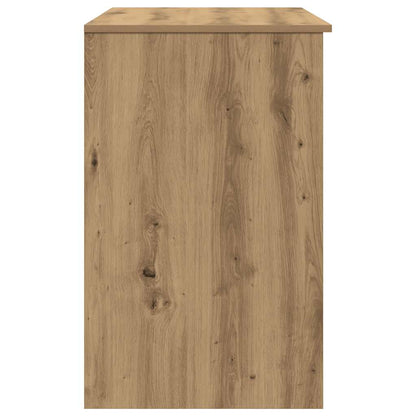 Scrivania Rovere Artigianale 86x49x76 cm in Legno Multistrato
