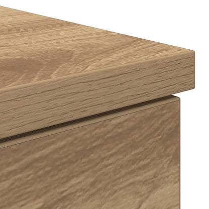 Scrivania Rovere Artigianale 86x49x76 cm in Legno Multistrato - homemem39