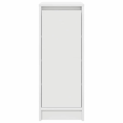 Scarpiera Bianca 29,5x34x76 cm in Legno Multistrato - homemem39