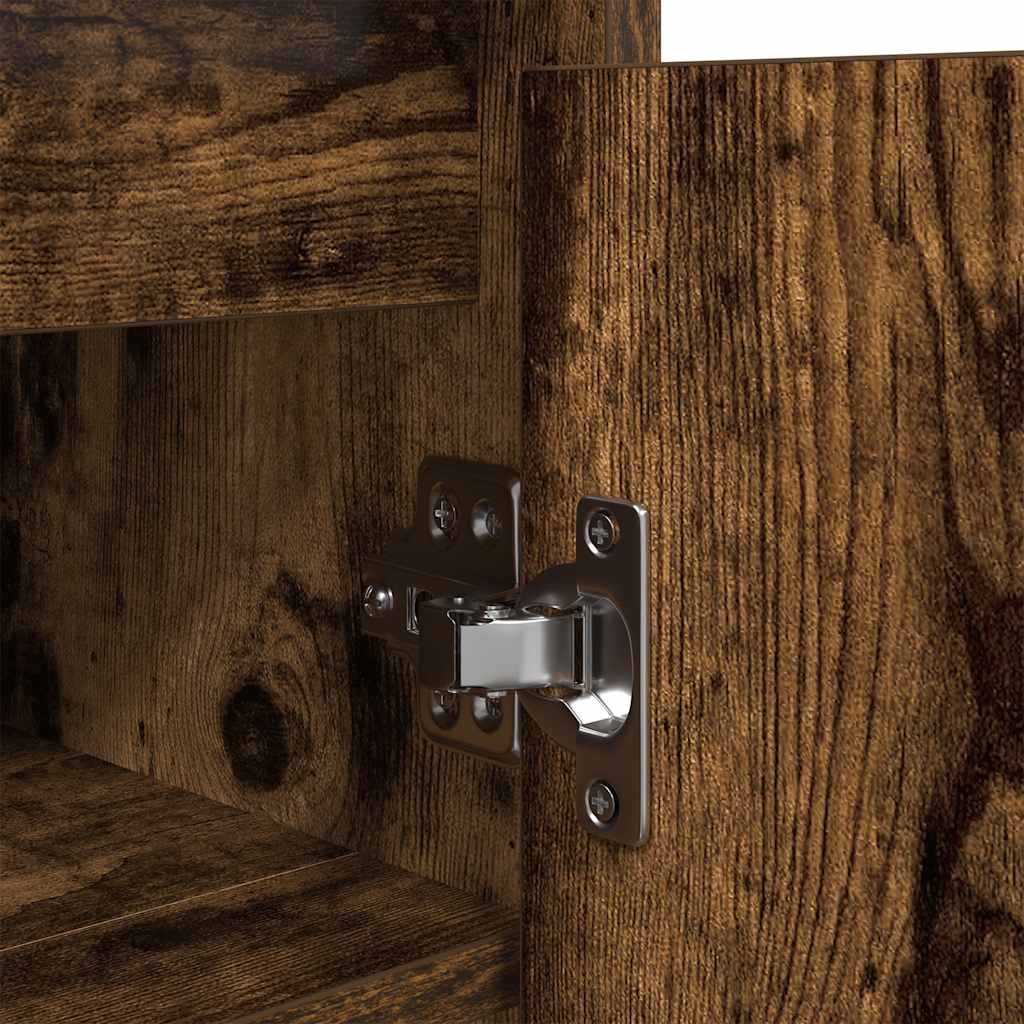 Scarpiera Rovere Fumo 29,5x34x76 cm in Legno Multistrato - homemem39