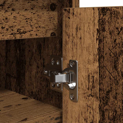 Scarpiera Legno Antico 29,5x34x76 cm in Legno Multistrato