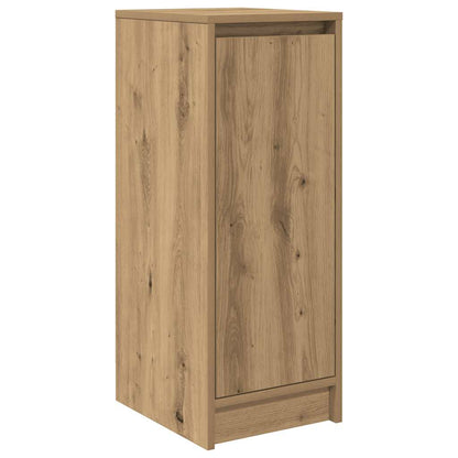Scarpiera Rovere Artigianale 29,5x34x76 cm in Legno Multistrato