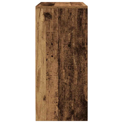 Scarpiera Legno Antico 57x34x76 cm in Legno Multistrato - homemem39
