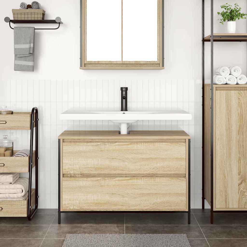 Mobile Lavabo da Bagno con Cassetti