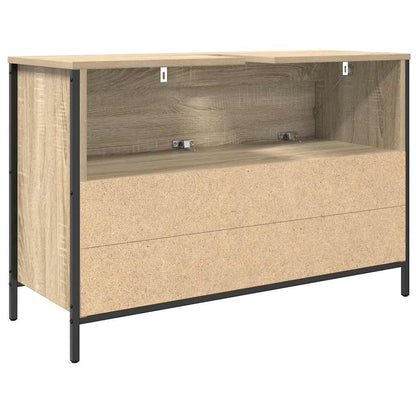Mobile Lavabo da Bagno con Cassetti Rovere Sonoma 90x34,5x60 cm | homemem39