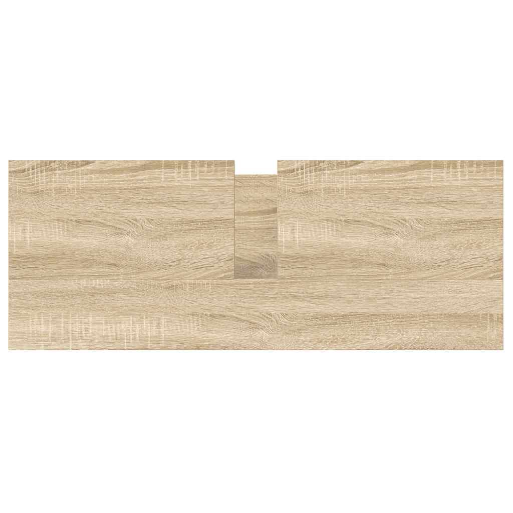 Mobile Lavabo da Bagno con Cassetti Rovere Sonoma 90x34,5x60 cm | homemem39