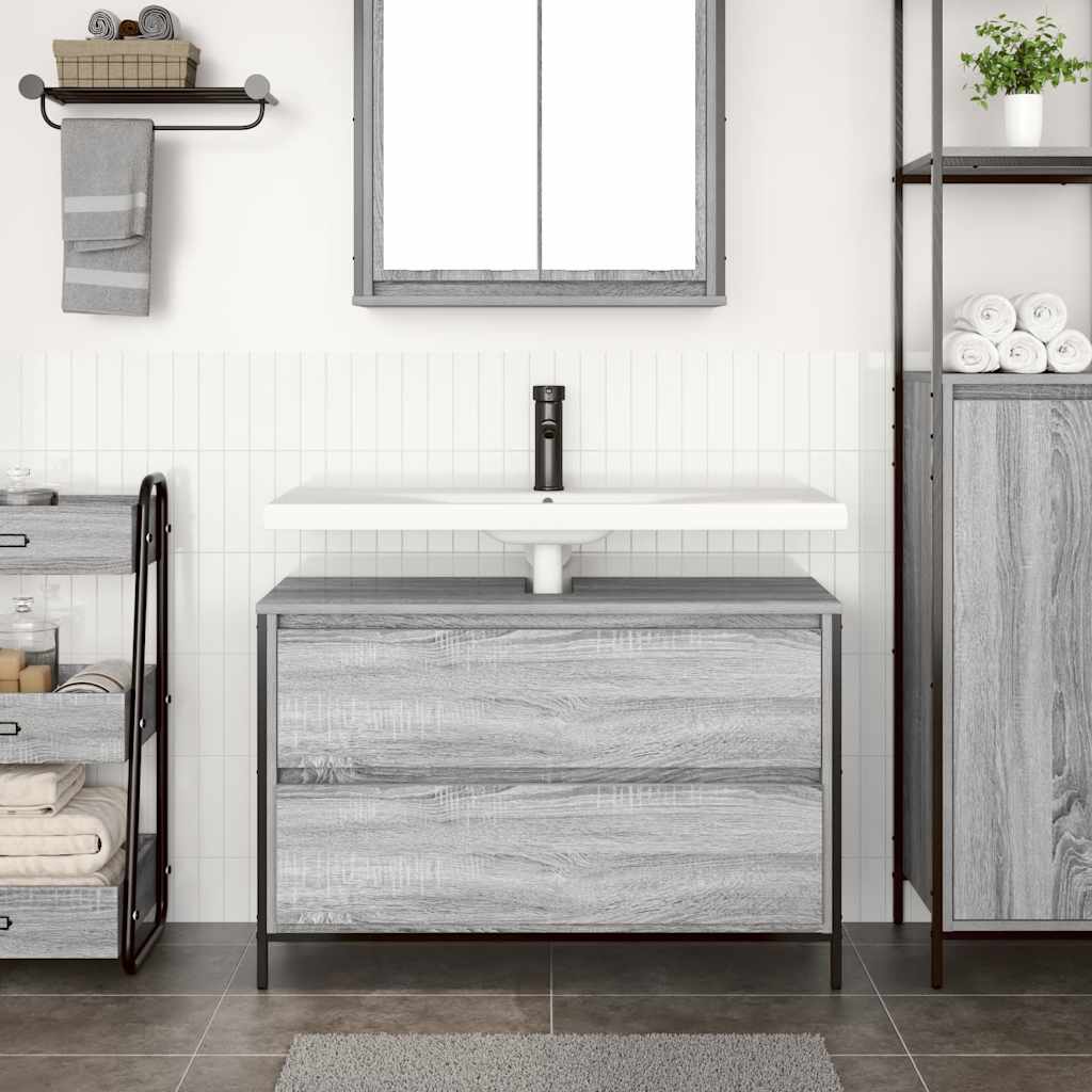 Mobile Lavabo da Bagno con Cassetti