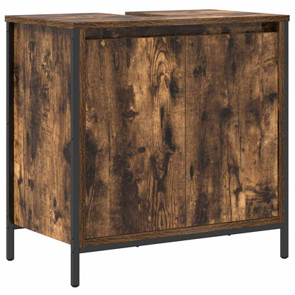 Mobile Lavabo da Bagno Rovere Fumo 60x34,5x60 cm | homemem39