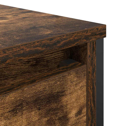 Mobile Lavabo da Bagno Rovere Fumo 60x34,5x60 cm | homemem39