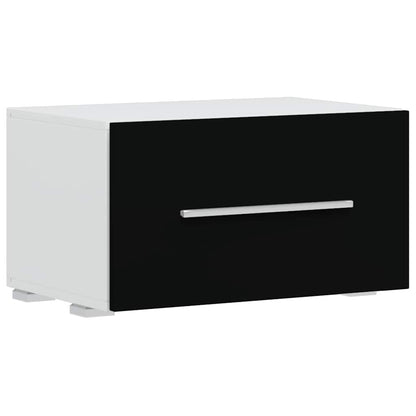 Unità TV 5 pz con Illuminazione a LED Nero Opaco Truciolato - homemem39