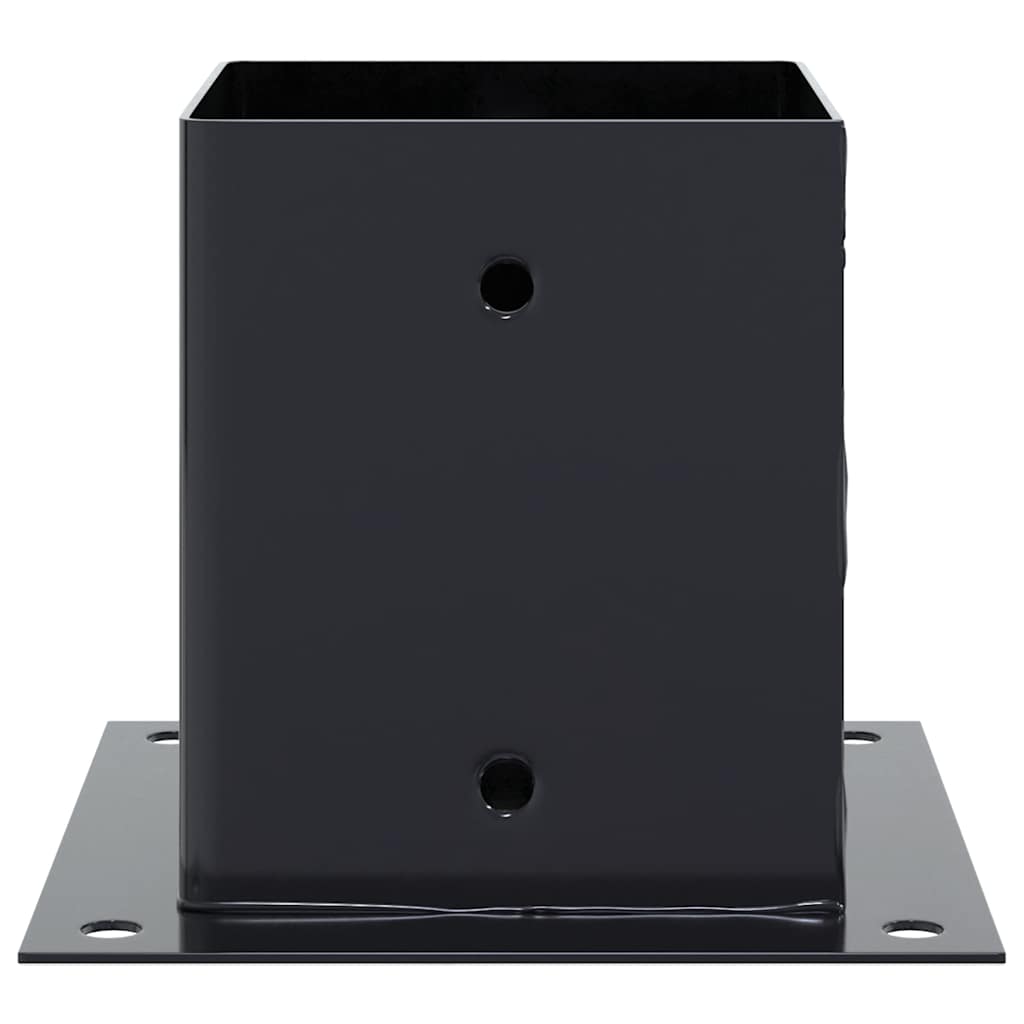 Basi per Pali Quadrati 4pz 101x101mm Acciaio Verniciato Polvere | homemem39