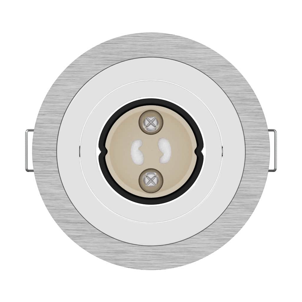 Spotlights con i riflettori Argento 9 x 9 x cm Alluminio