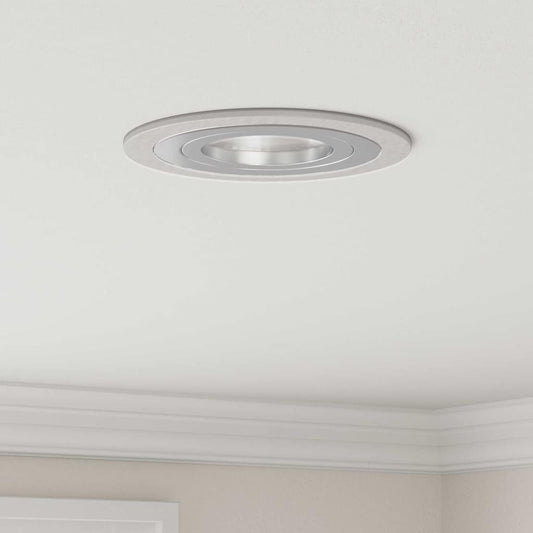 Spotlights con i riflettori 24 pcs Argento 9 x 9 x cm Alluminio