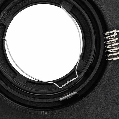 Spotlights con i riflettori 24 pcs Nero 9 x 9 x cm Alluminio