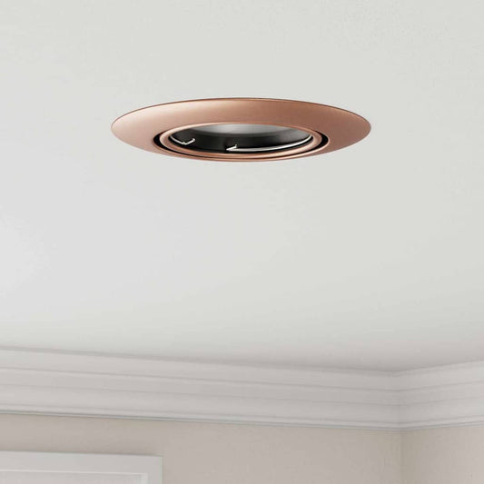 Spotlights con i riflettori 6 pcs Rame 9 x 9 cm Metallo