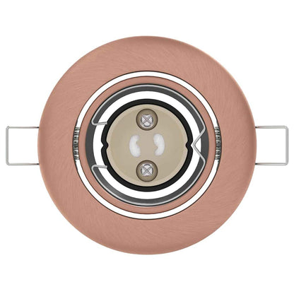 Spotlights con i riflettori 12 pcs Rame 9 x 9 cm Metallo