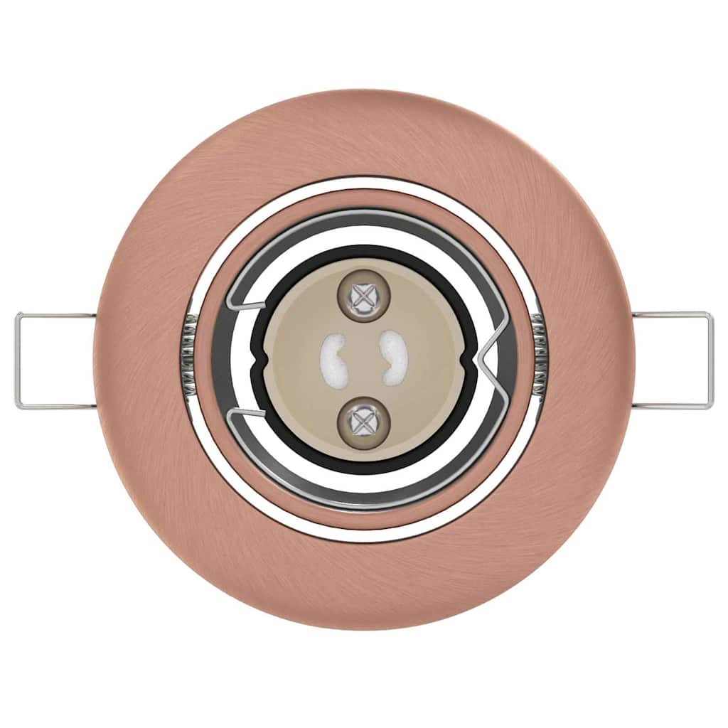 Spotlights con i riflettori Rame 9 x 9 cm Metallo