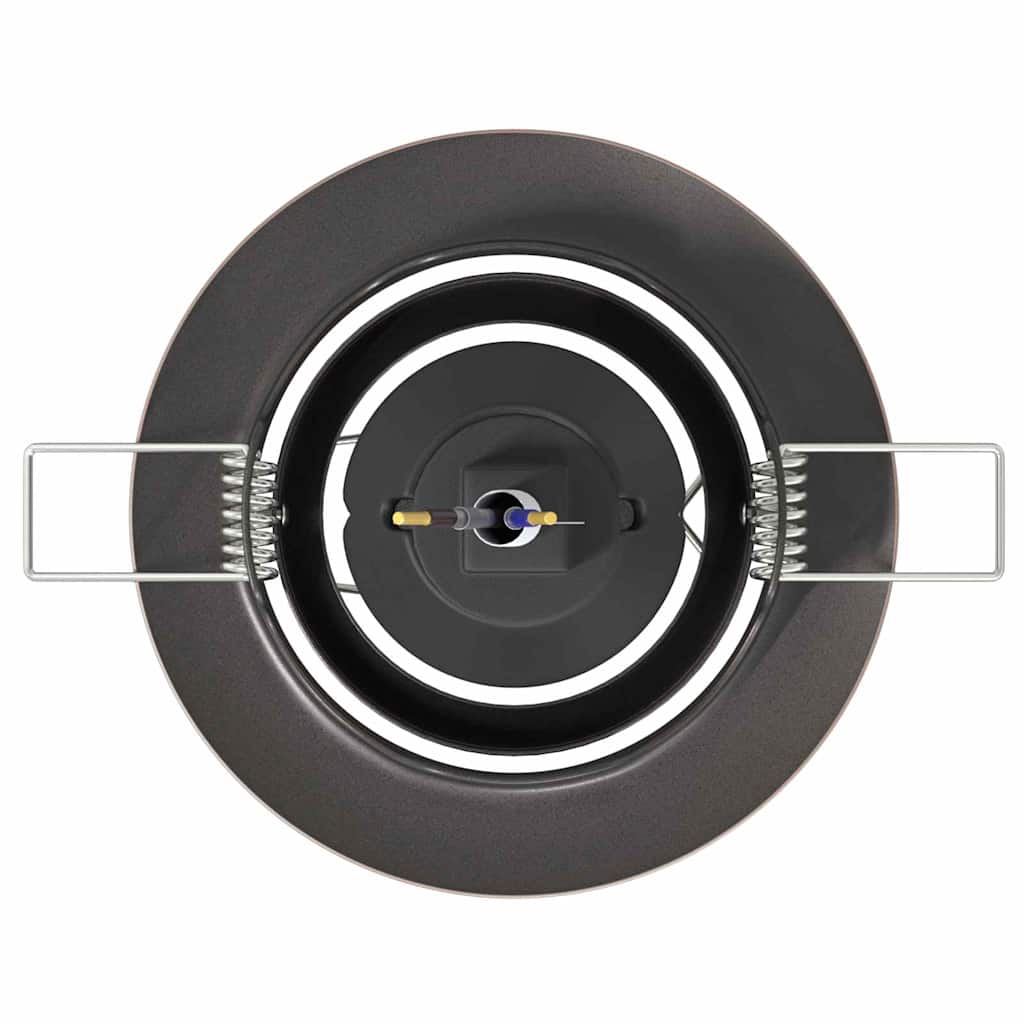 Spotlights con i riflettori Rame 9 x 9 cm Metallo