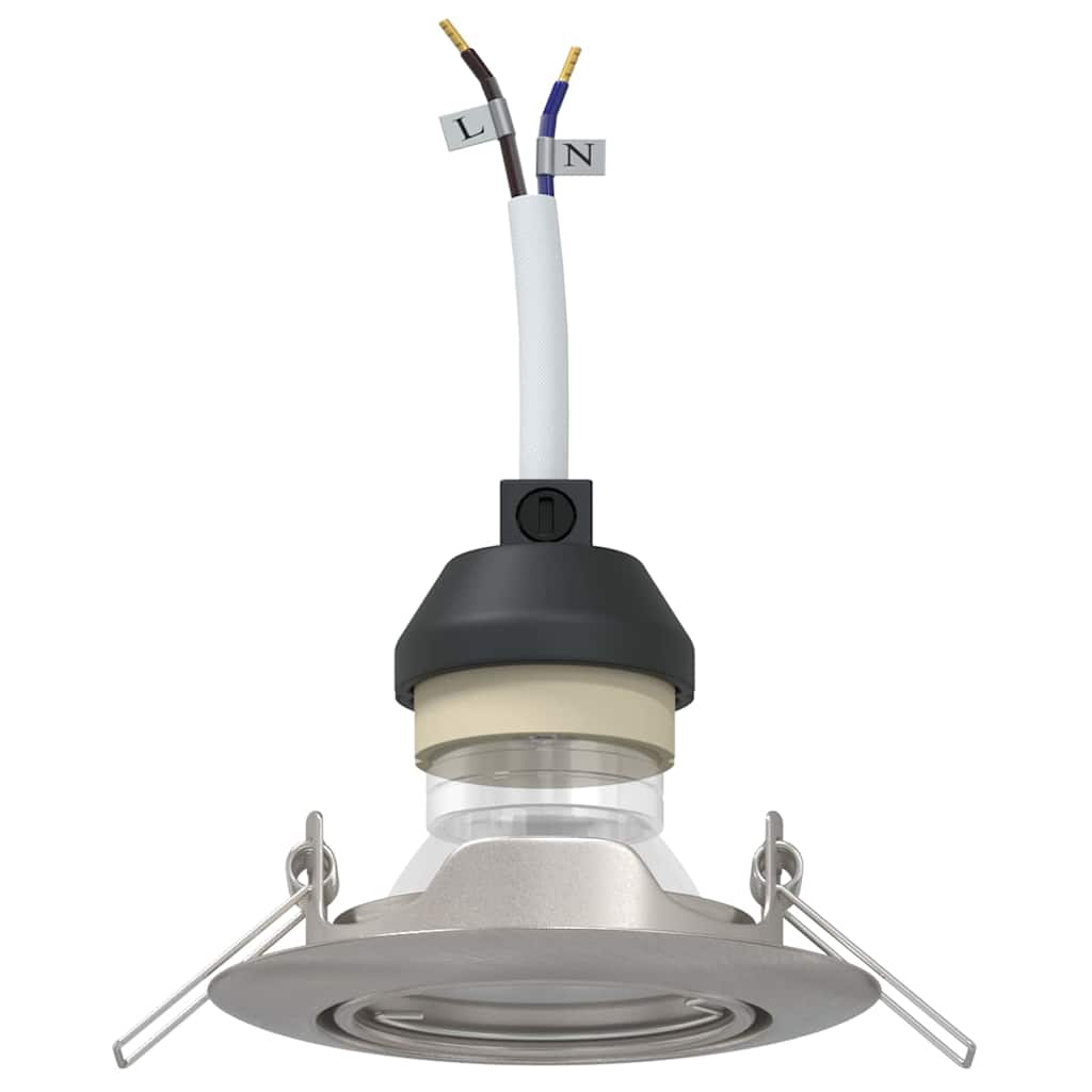 Spotlights con i riflettori 12 pcs Argento 9 x 9 cm Metallo