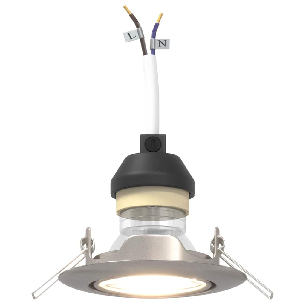 Spotlights con i riflettori 24 pcs Argento 9 x 9 cm Metallo