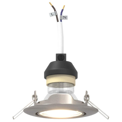 Spotlights con i riflettori 24 pcs Argento 9 x 9 cm Metallo