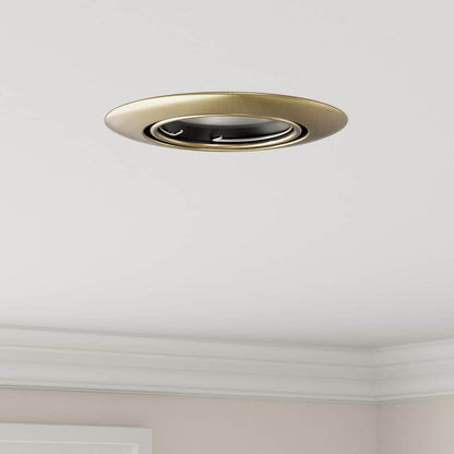 Spotlights con i riflettori 24 pcs Ottone 9 x 9 cm Metallo