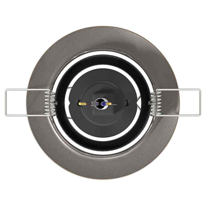 Spotlights con i riflettori 24 pcs Ottone 9 x 9 cm Metallo