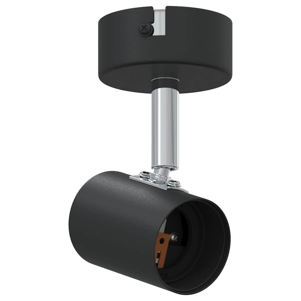 Faretto da soffitto Nero 6,5 x 6 x 11,5 cm Metallo