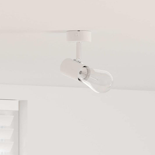 Faretto da soffitto Bianco 6,5 x 6 x 11,5 cm Metallo