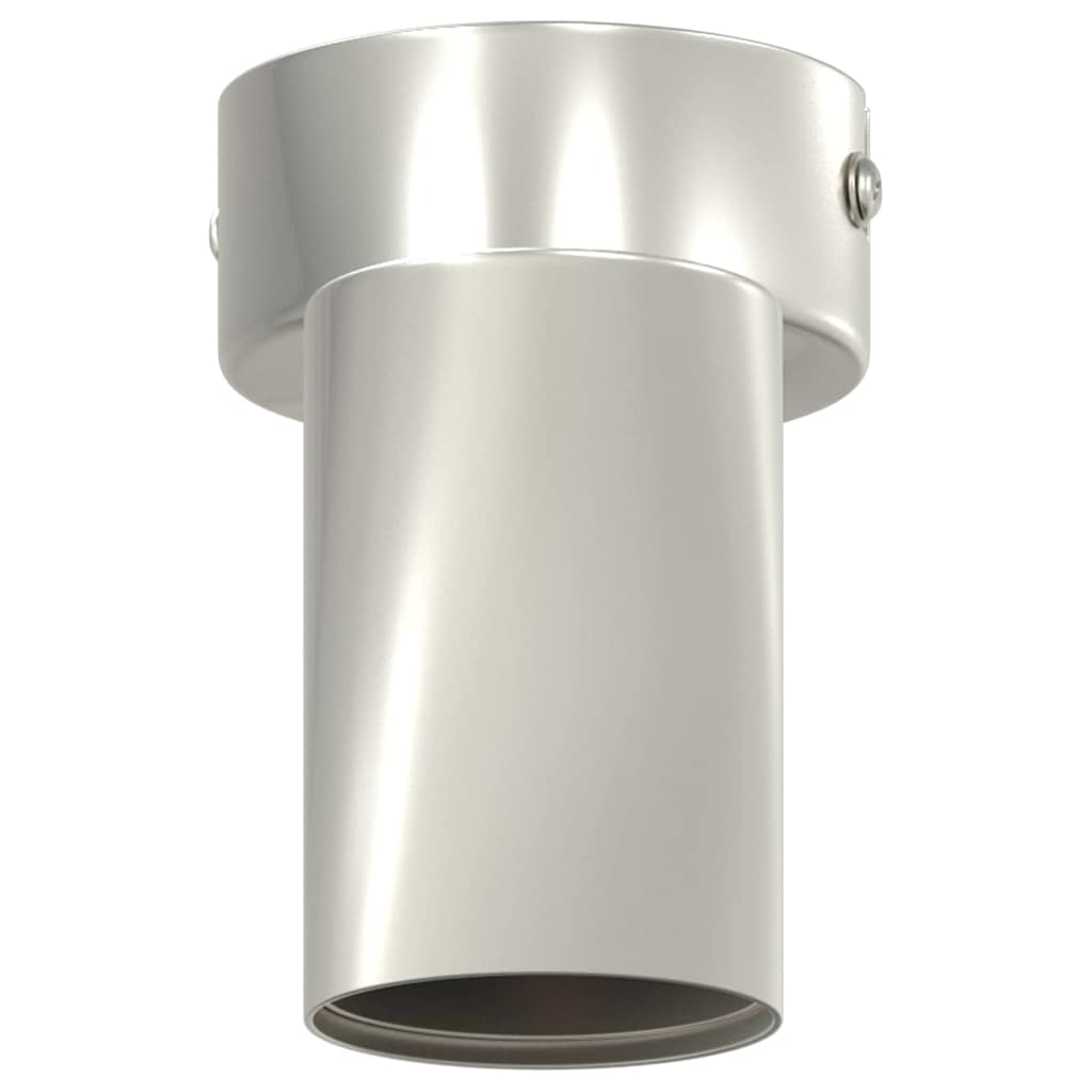 Faretto da soffitto Nickel spazzolato 6.5 x 6 x 11.5 cm Acciaio