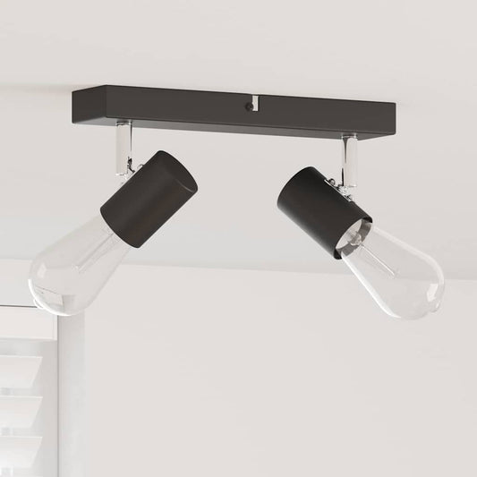 Faretto da soffitto Nero 26 x 6,5 x 11,5 cm Metallo