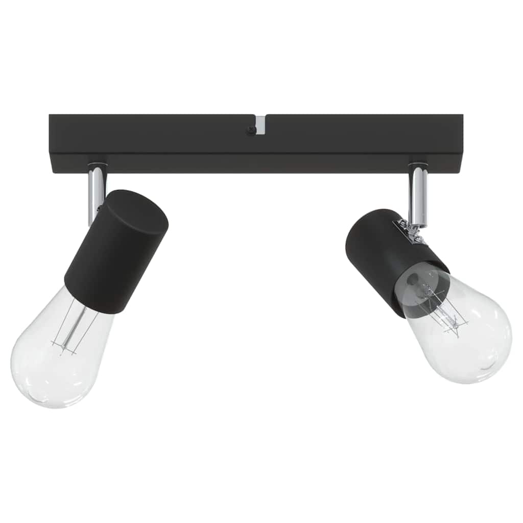 Faretto da soffitto Nero 26 x 6,5 x 11,5 cm Metallo | homemem39