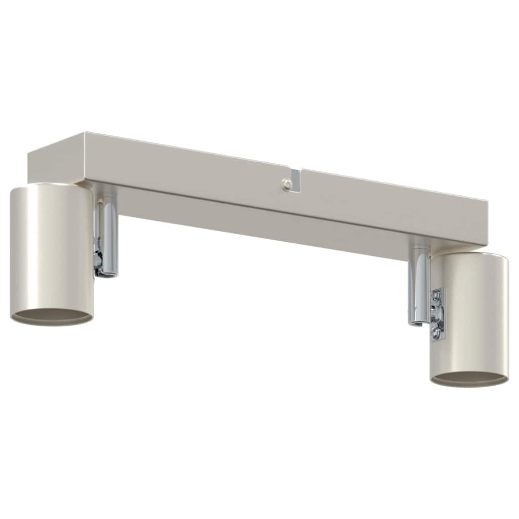 Faretto da soffitto Nichel 26 x 6,5 x 11,5 cm Metallo | homemem39